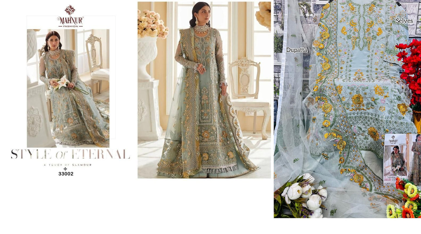33002 Mahnur Pakistani Salwar Suits
