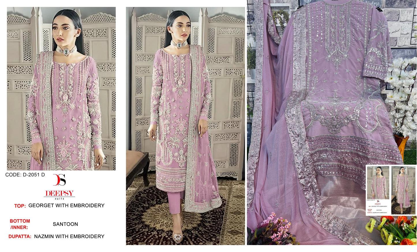 2051D Deepsy Pakistani Salwar Suits