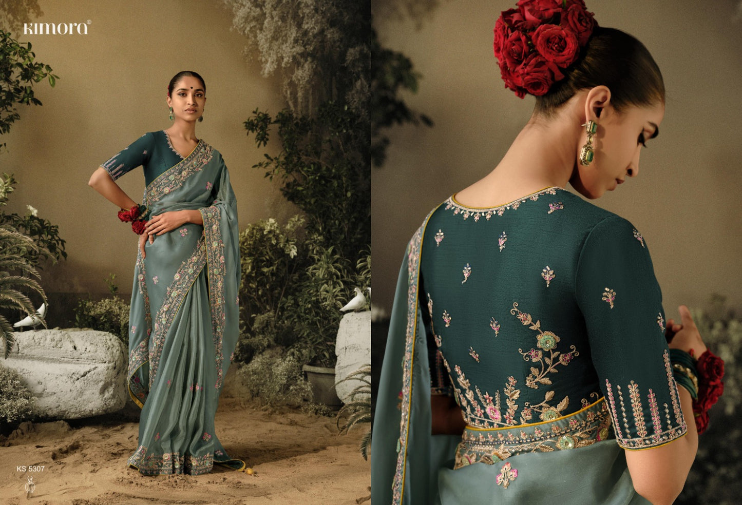 5307 Saawariya Kimora Sarees