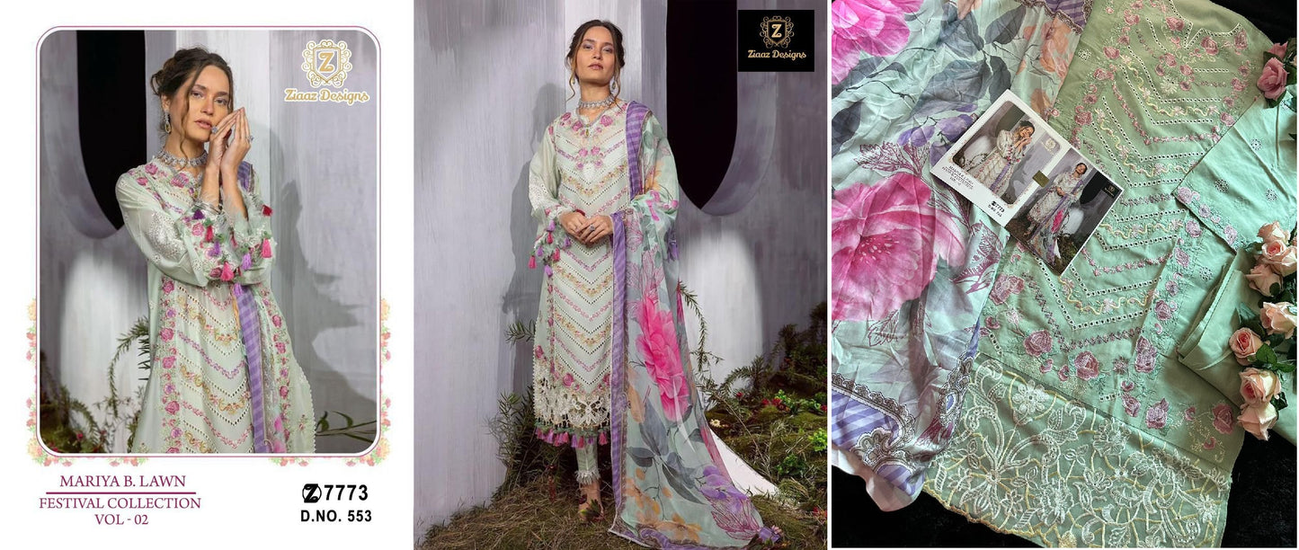 553 Ziaaz Designs Pakistani Salwar Suits