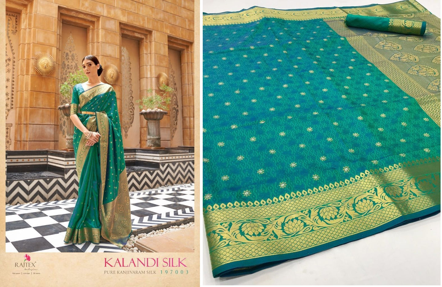 197003 Kalandi Rajtex Sarees