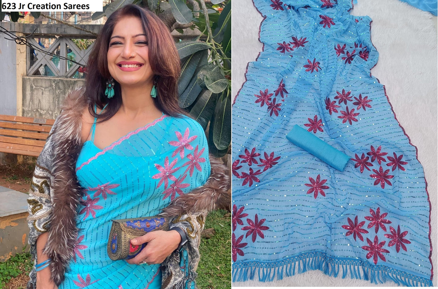 623 Jr Creation Sarees