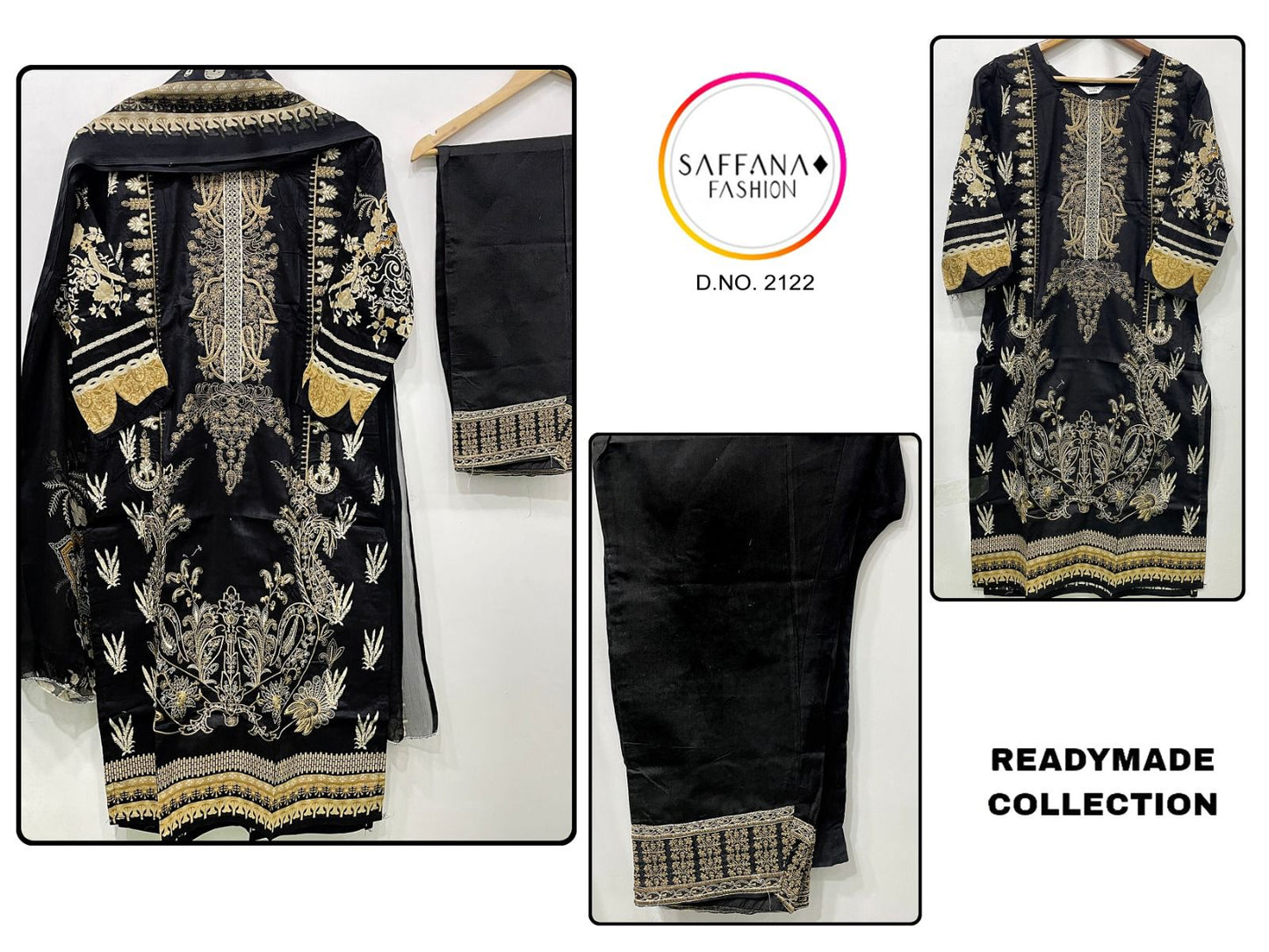 2122 Saffana Pakistani Readymade Suits