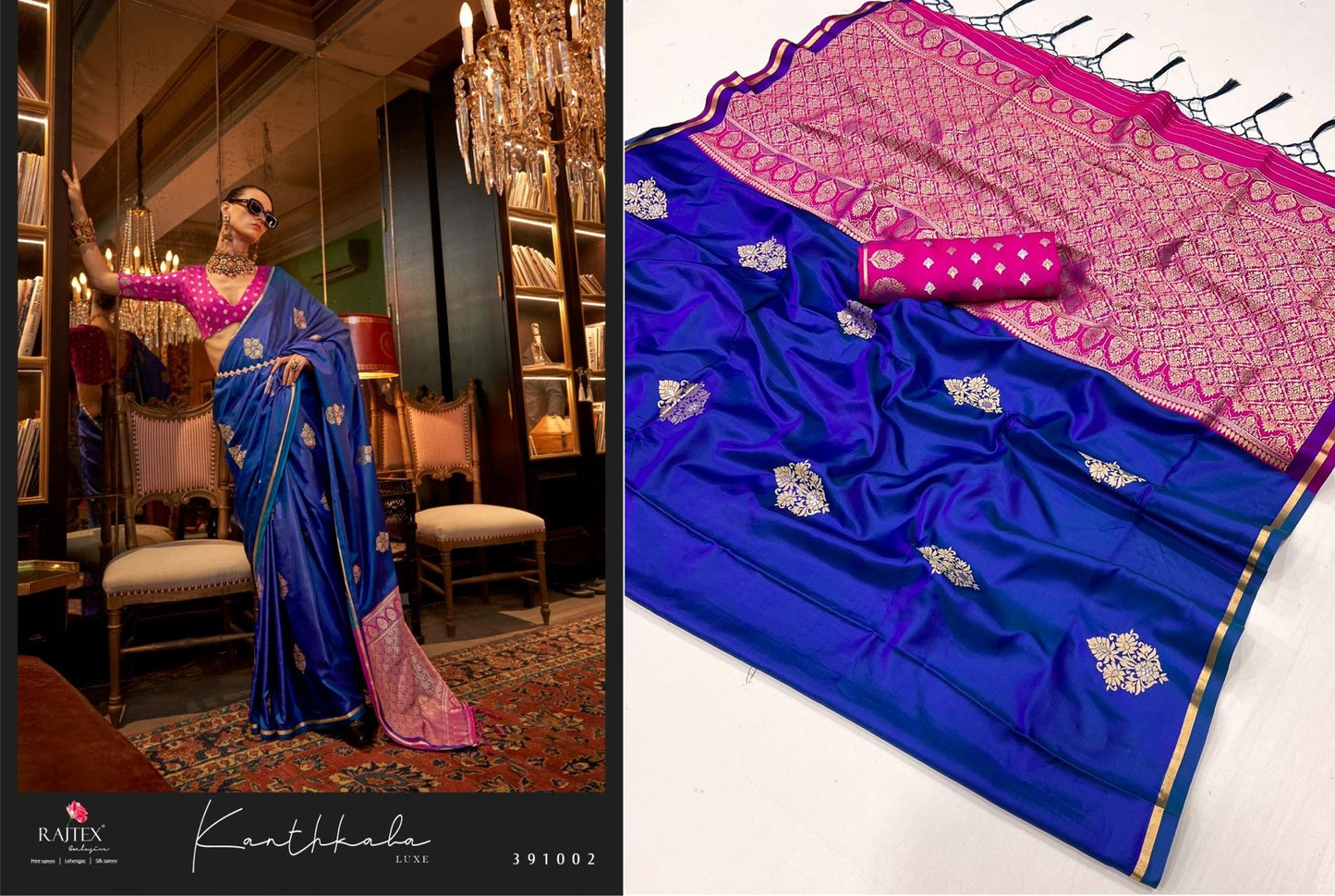 391002 Kanthkala Luxe Rajtex Sarees