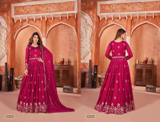 10322 Vol 32 Anjubaa Unstitched Suits