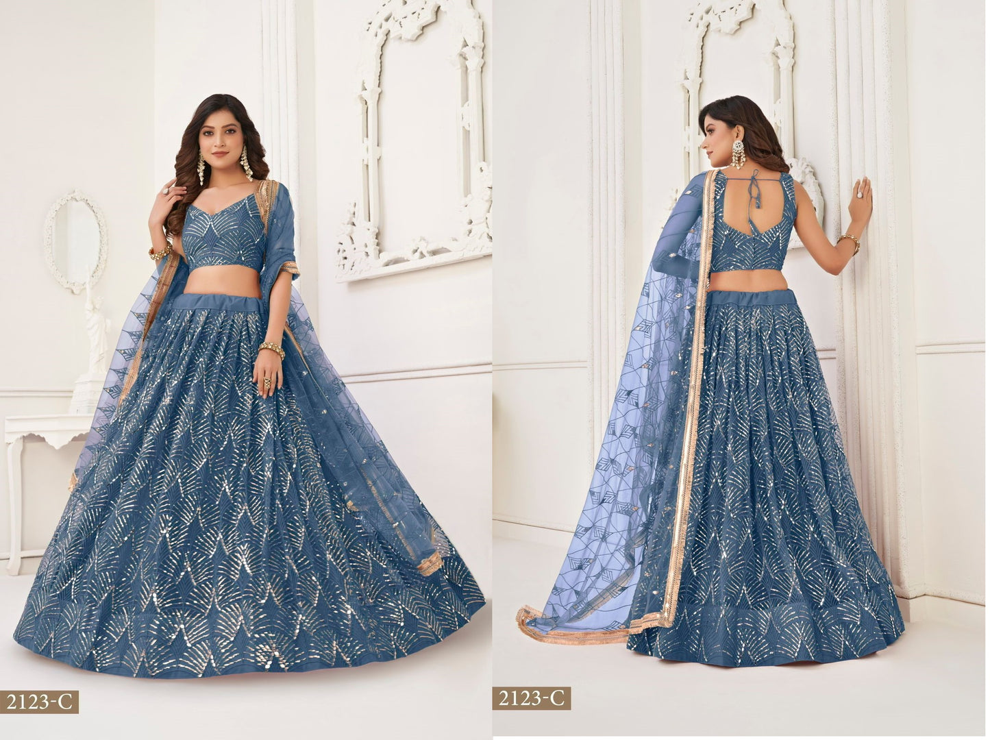 2123C Narayani Fashion House Lehenga Choli