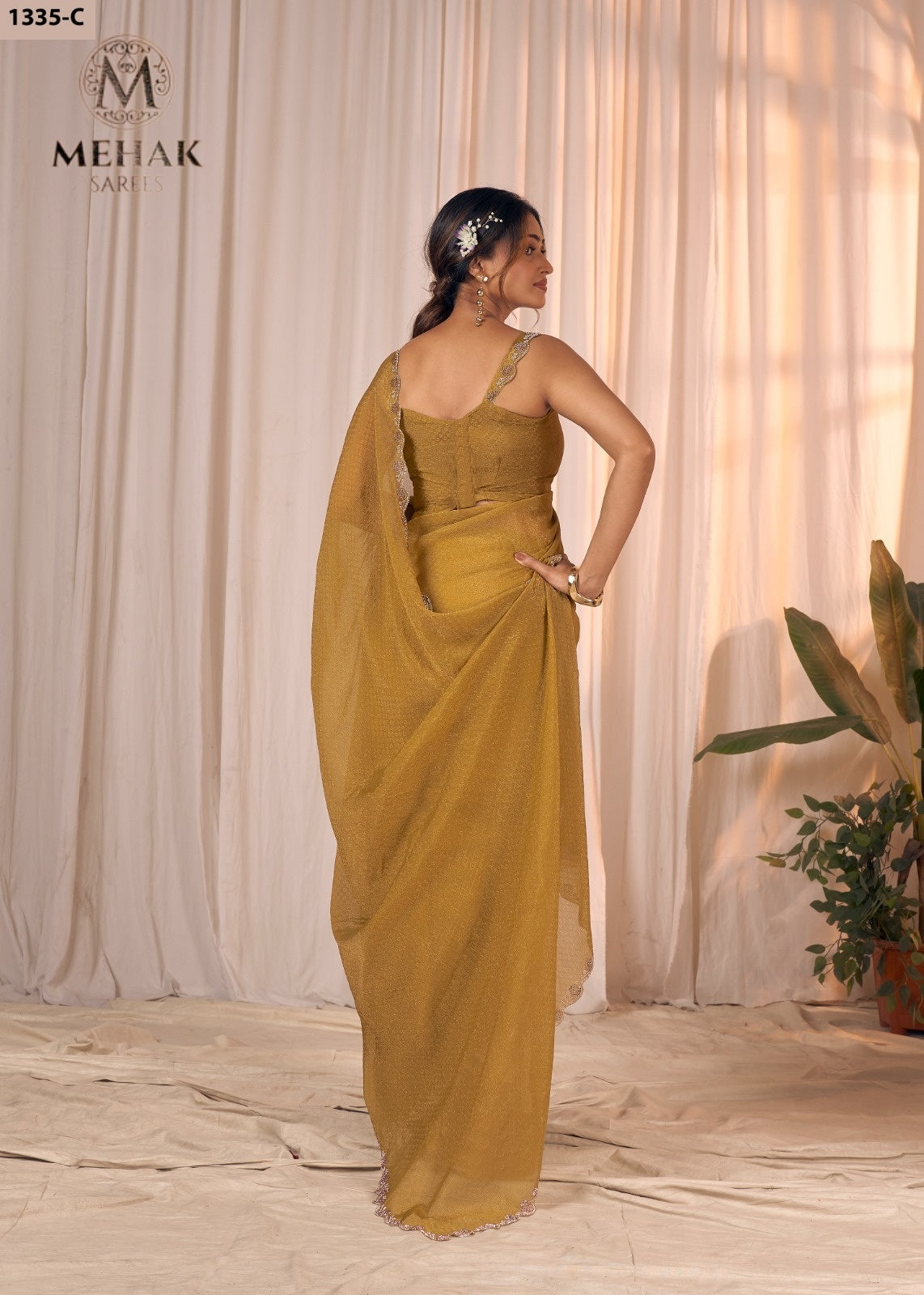 1335-C Mehak Georgette Sarees