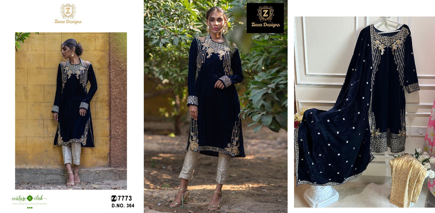 364 Ziaaz Designs Pakistani Salwar Suits