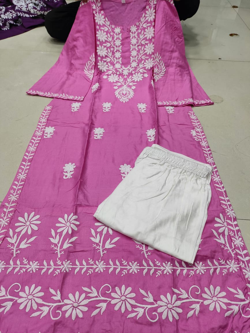443-B Qubo Kurti Pant Set
