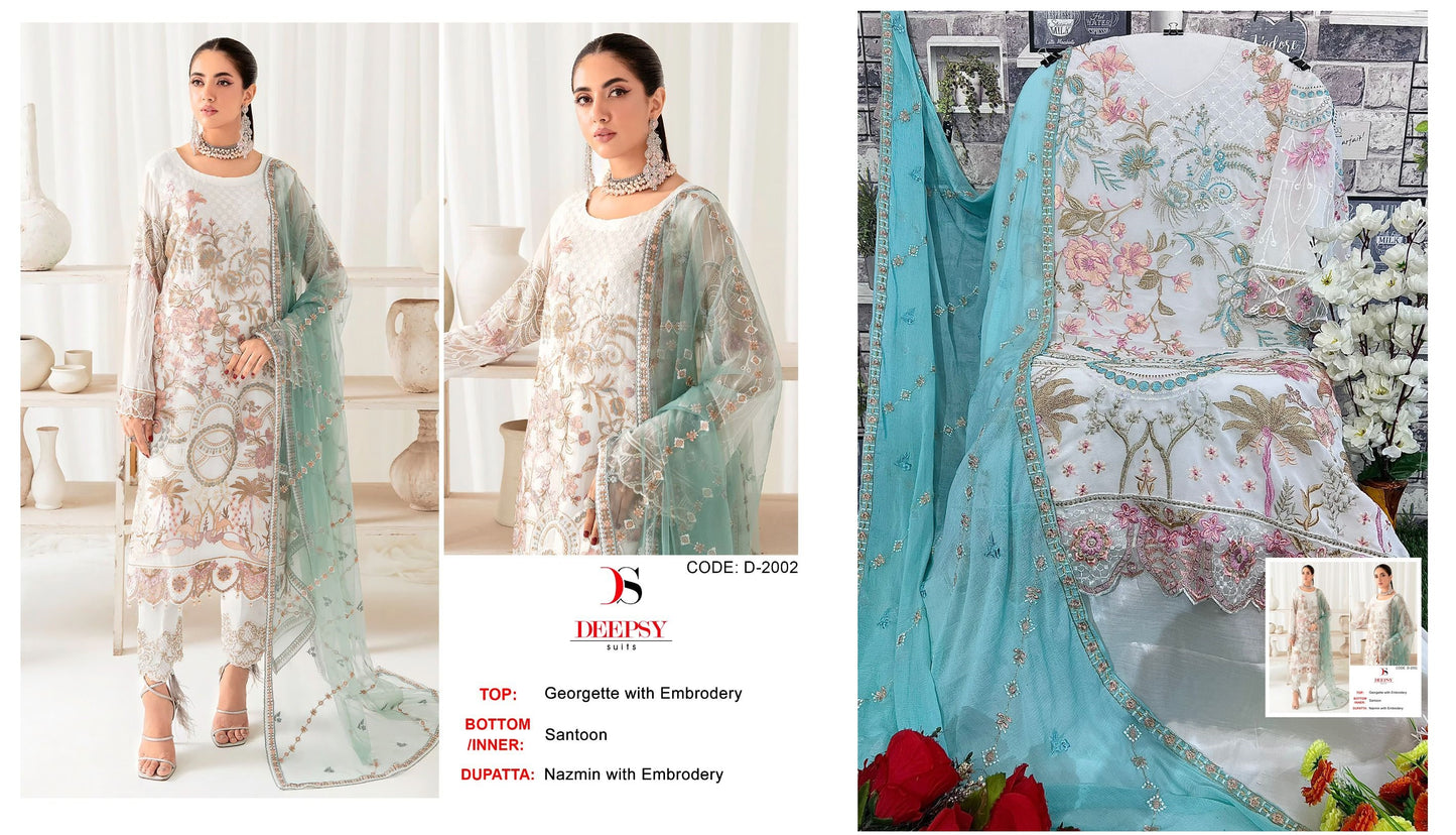 2002 Deepsy Pakistani Salwar Suits