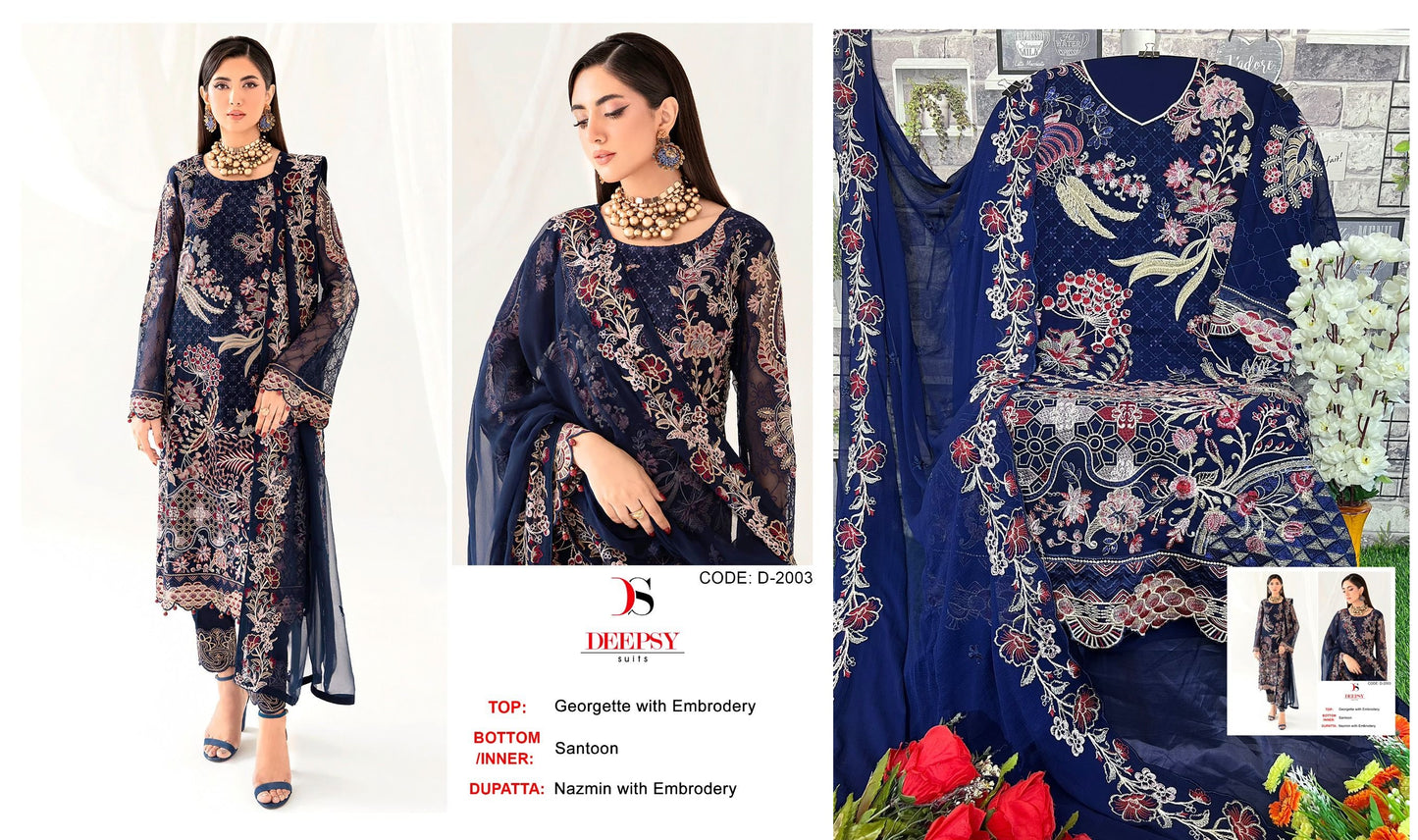 2003 Deepsy Pakistani Salwar Suits