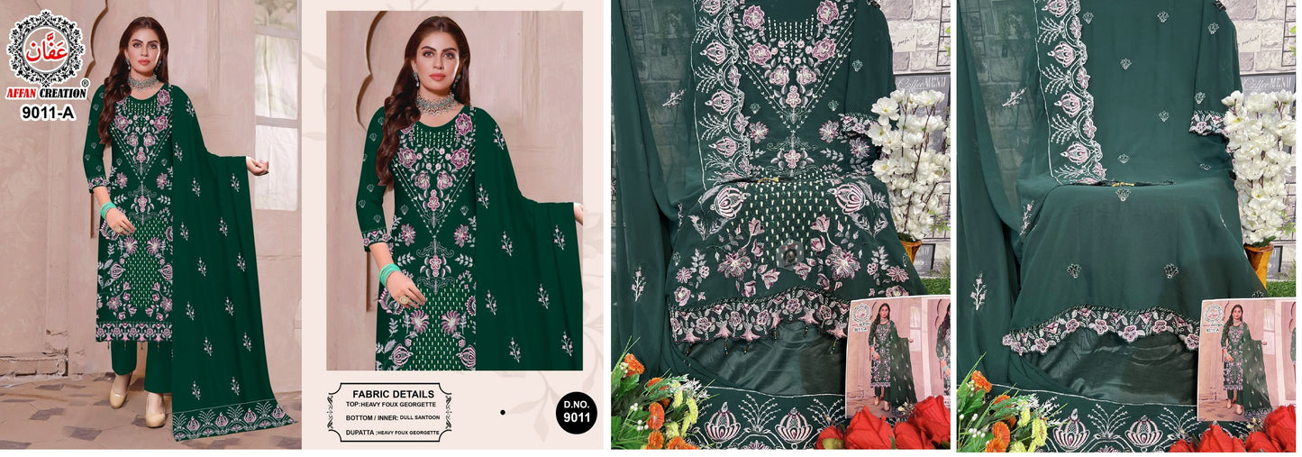 9011A Affan Creation Pakistani Salwar Suits