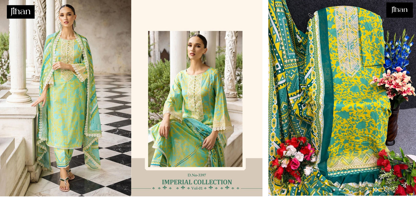 3397 Jihan Pakistani Salwar Suits