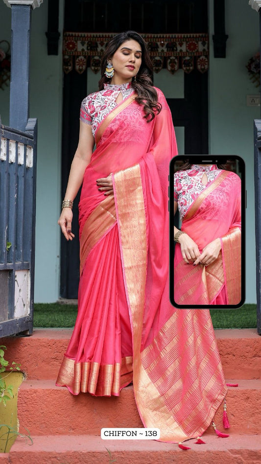 138 Almaari Chiffon Sarees
