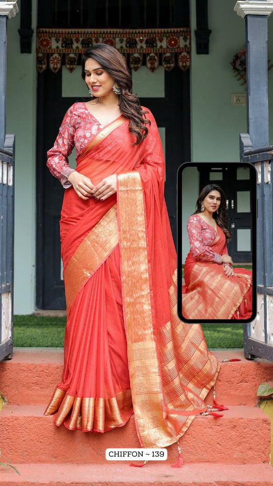 139 Almaari Chiffon Sarees