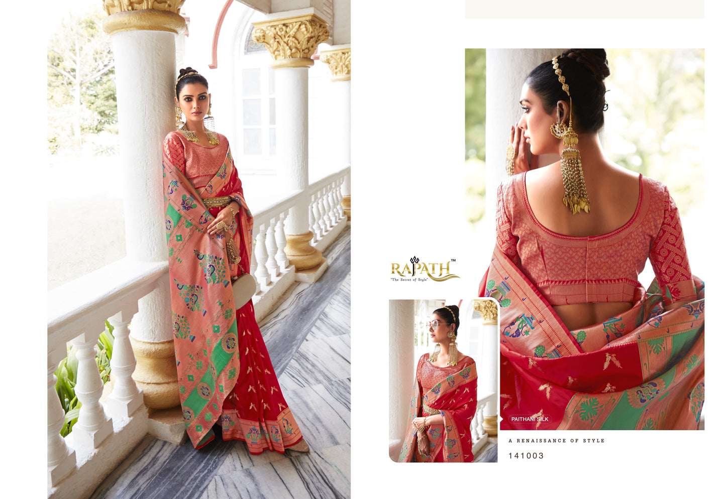 141003 Love Birds Rajpath Silk Sarees