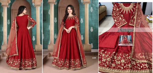 1104 Aanaya Vol 111 Twisha Unstitched Suits