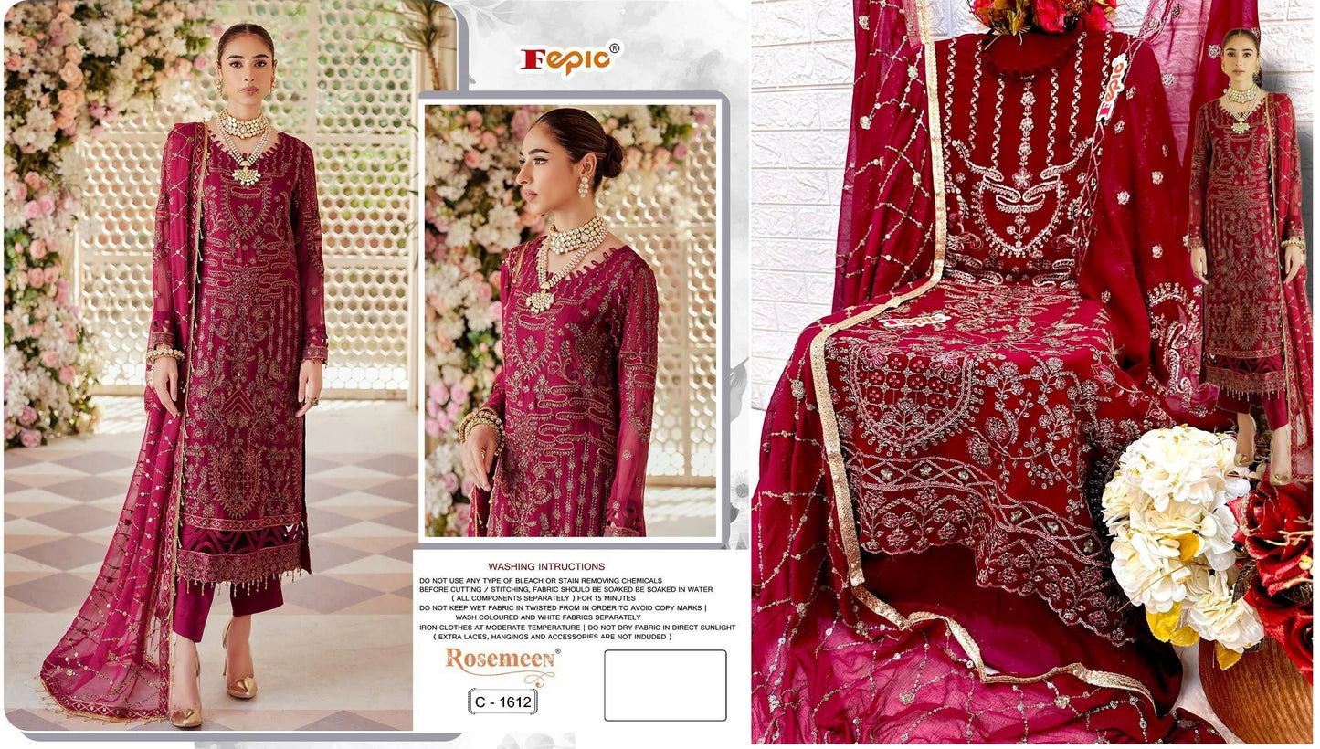 1612 Fepic Pakistani Salwar Suits
