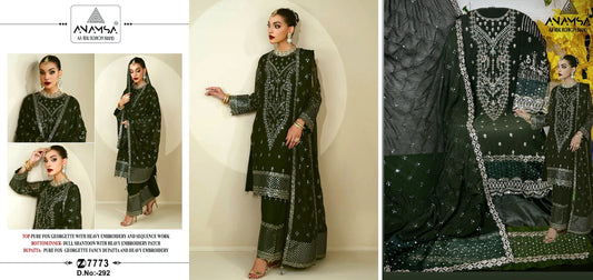 292 Anamsa Pakistani Salwar Suits