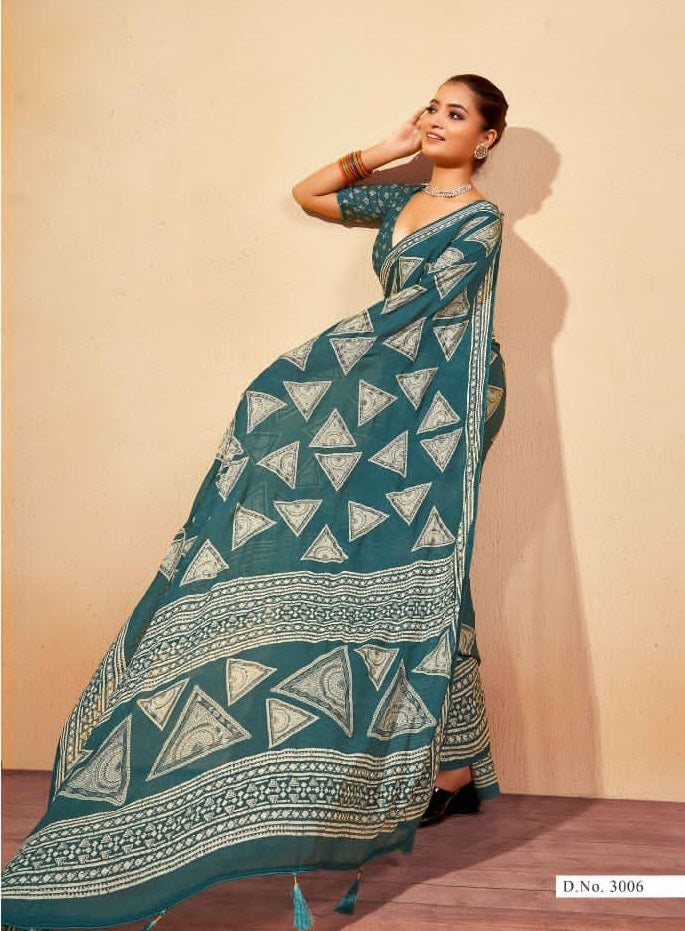 3006 Amrita Vol 3 Mahamani Creation Sarees