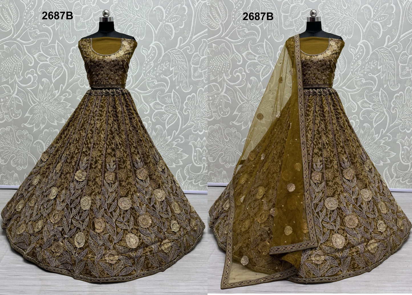 2687B Anjani Art Lehenga Choli