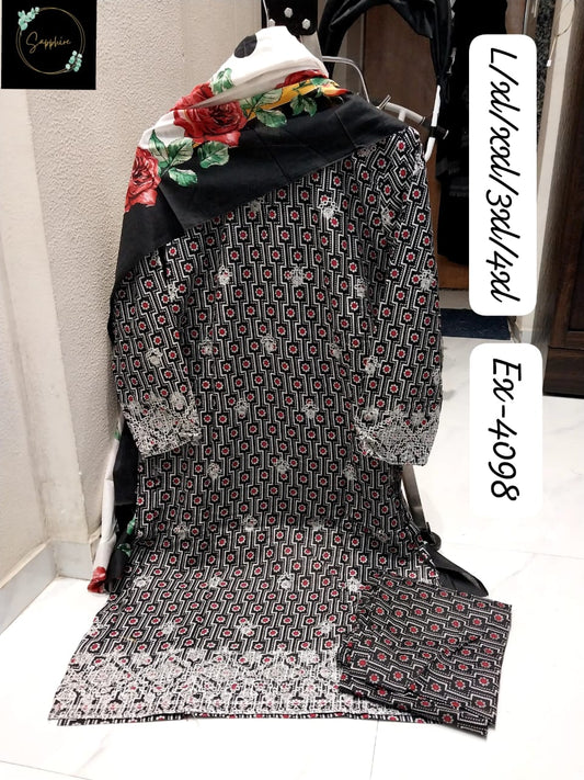 Vol 4098 Black Sapphire Pakistani Readymade Suits