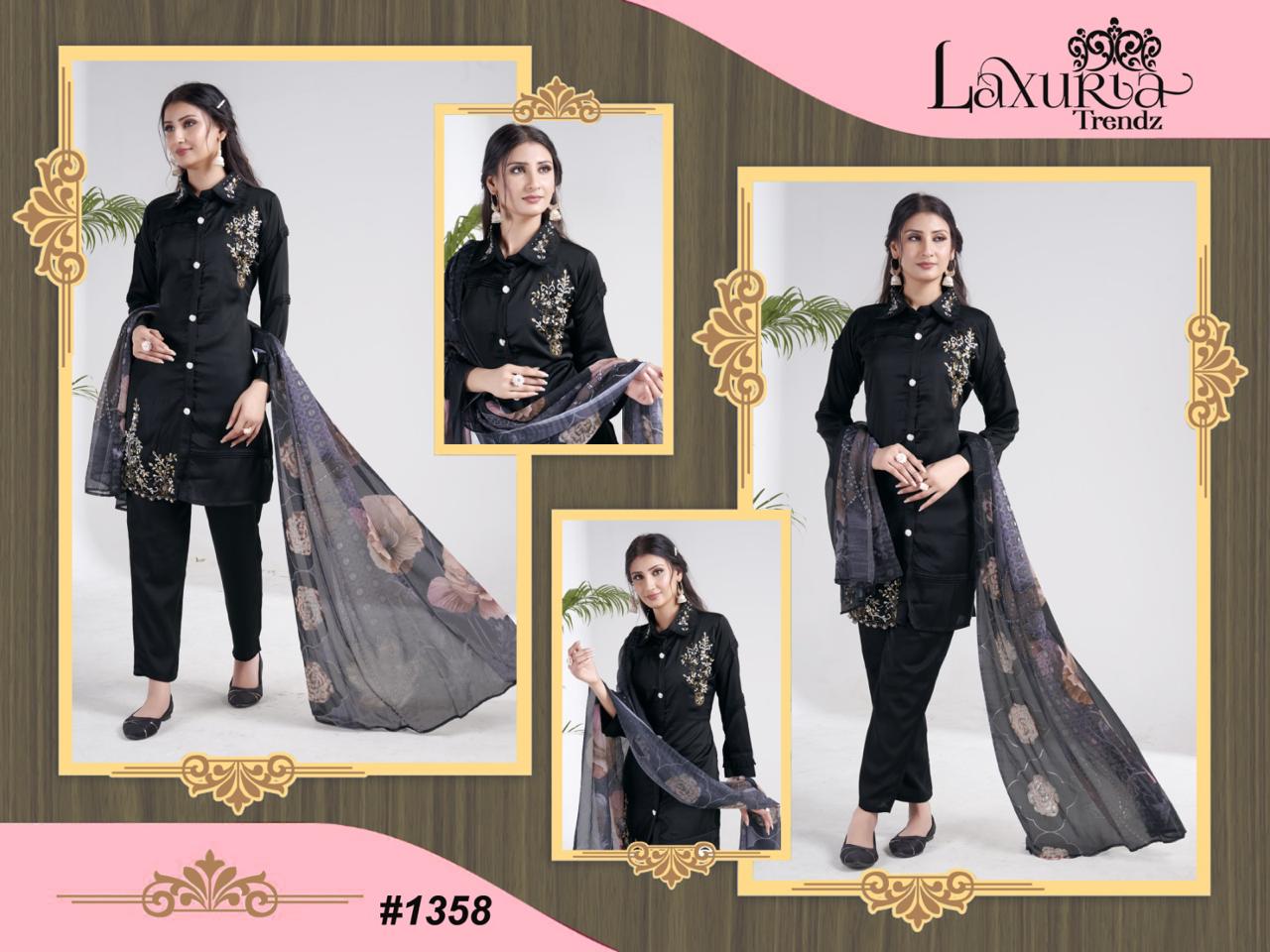 1358 Laxuria Trendz Pakistani Readymade Suits
