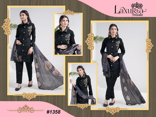 1358 Laxuria Trendz Pakistani Readymade Suits
