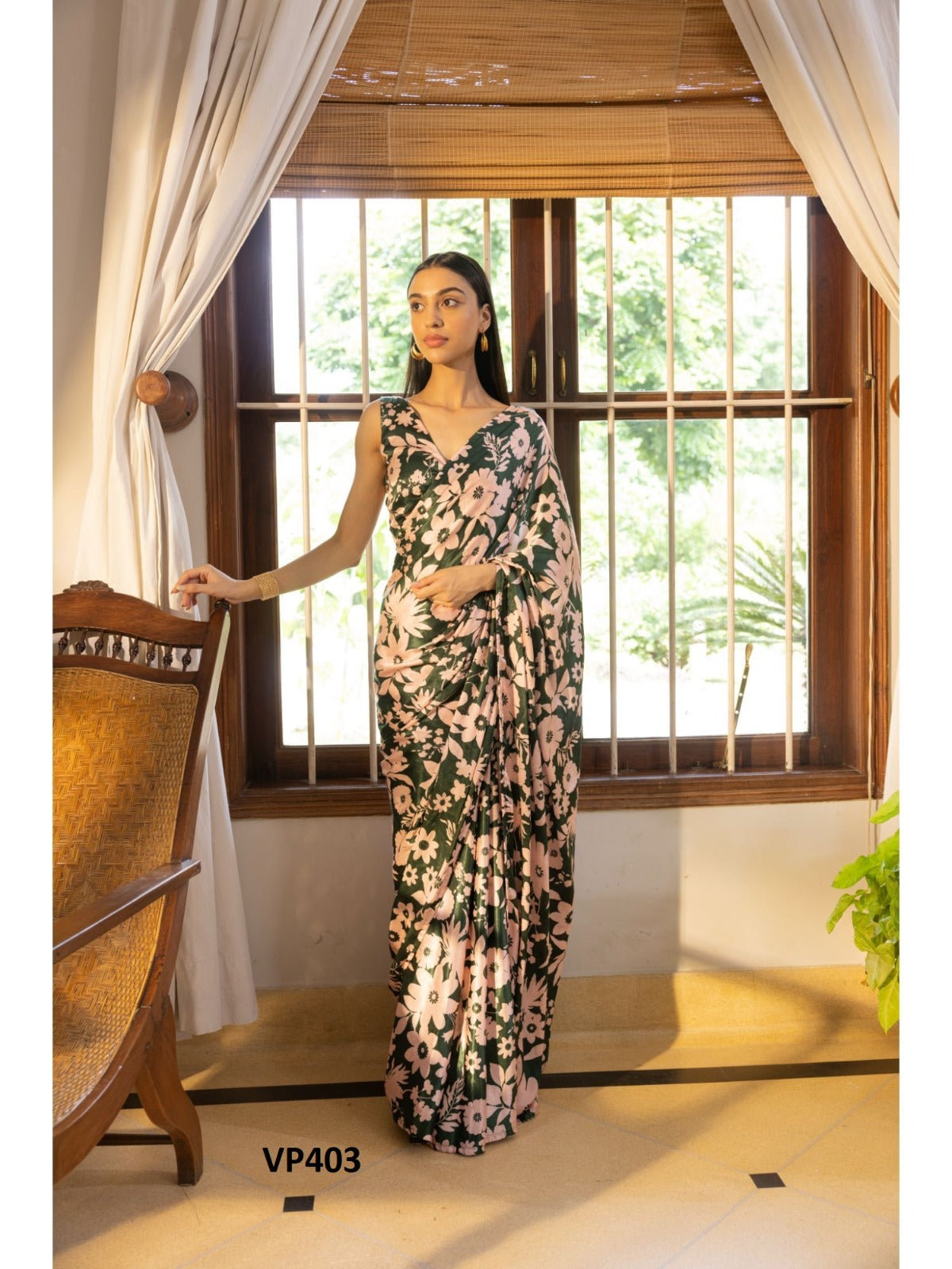 Vp403 Gia Fashion Berry Sarees