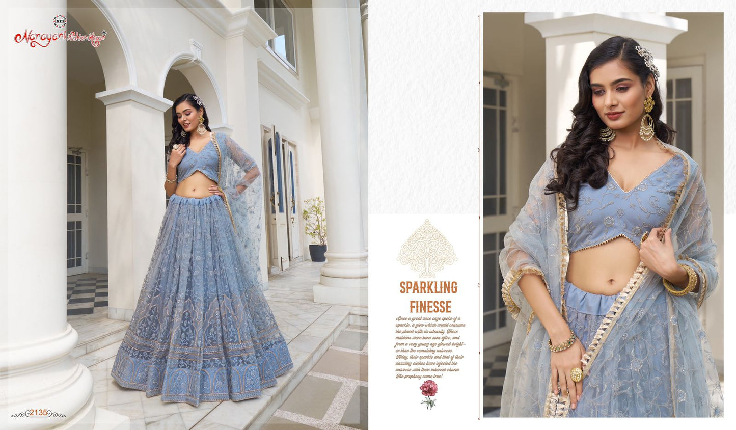2135 Kelaya Vol 7 Narayani Fashion House Lehenga Choli
