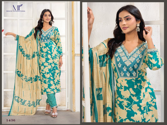 1436 Gori Vol-2 Moksh Premium Readymade Suits