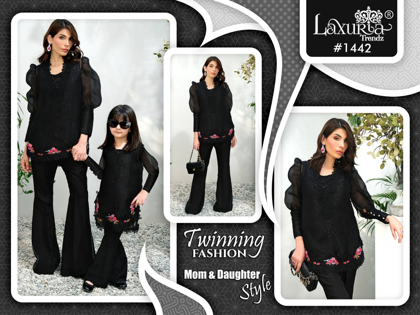1442 Laxuria Trendz Co Ord Set