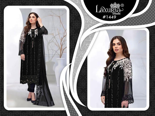 1449 Laxuria Trendz Georgette Pakistani Readymade Suits