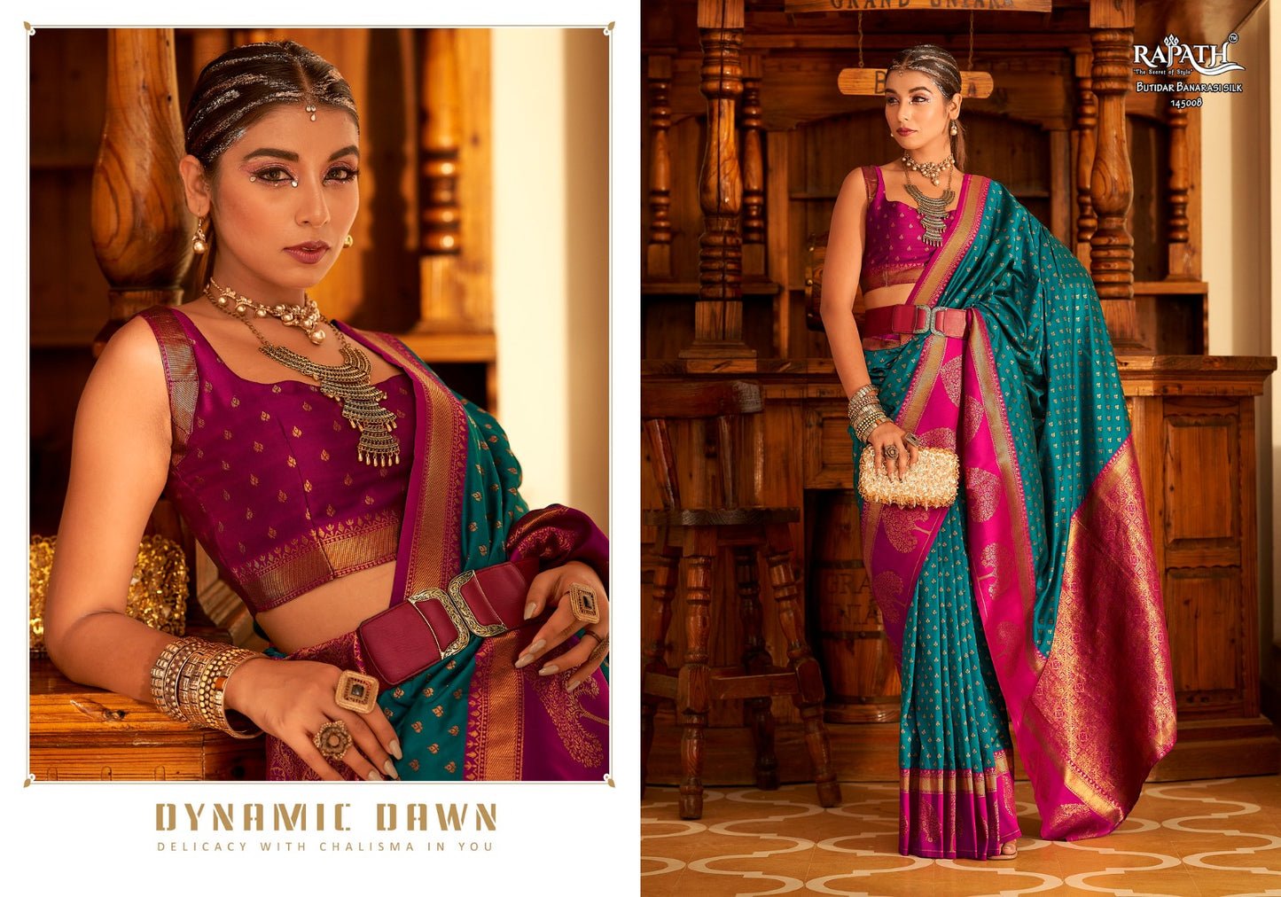 145008 Vrishabha Rajpath Banarasi Sarees