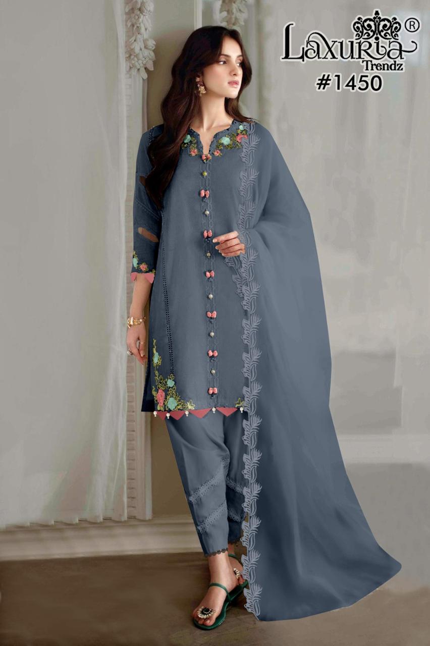 1450 Rama Laxuria Trendz Embroidery Pakistani Readymade Suits