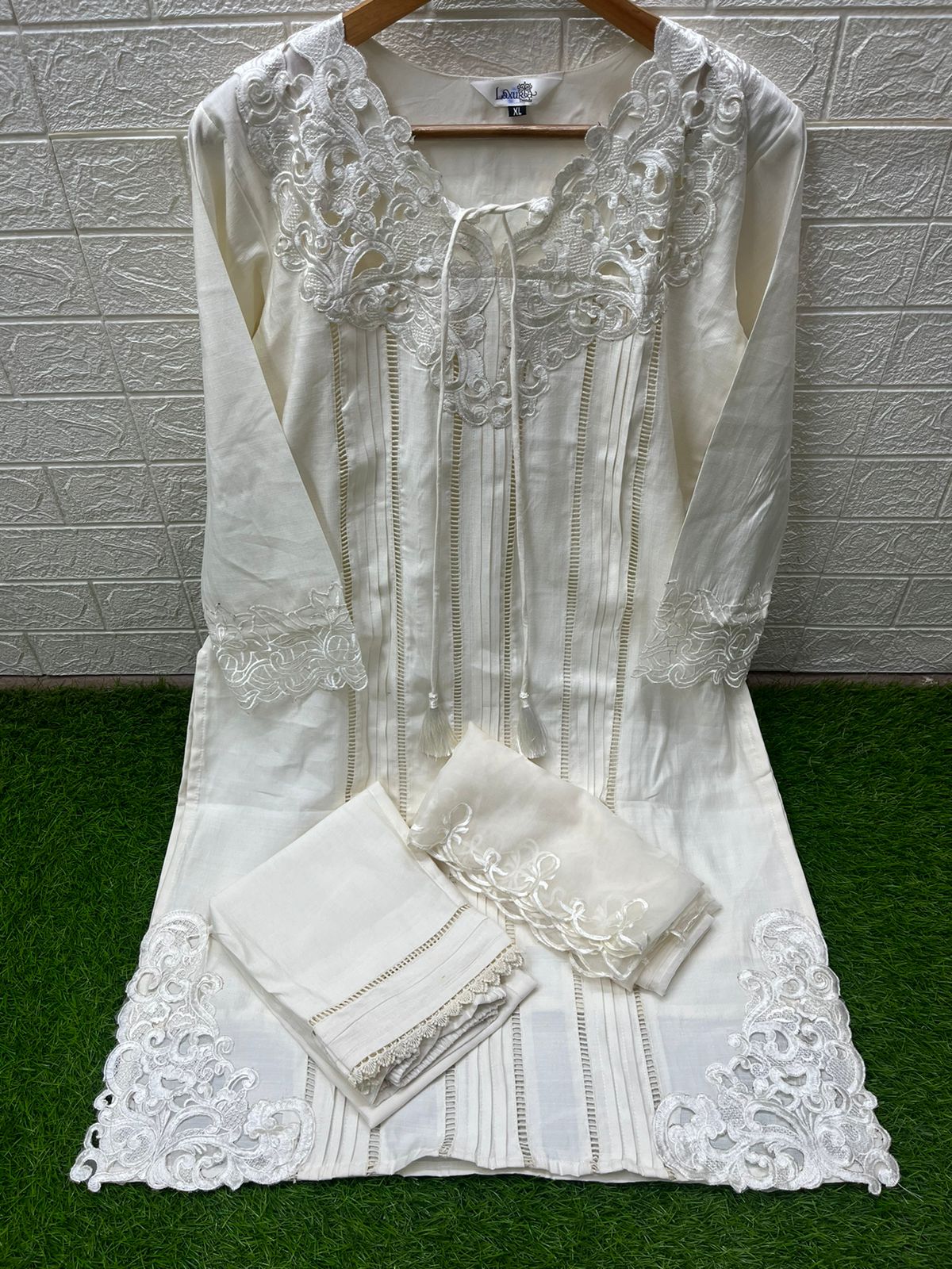 1453 Laxuria Trendz Cut Work Pakistani Readymade Suits