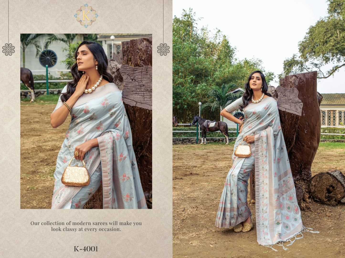 4001 Sangria Kira Sarees