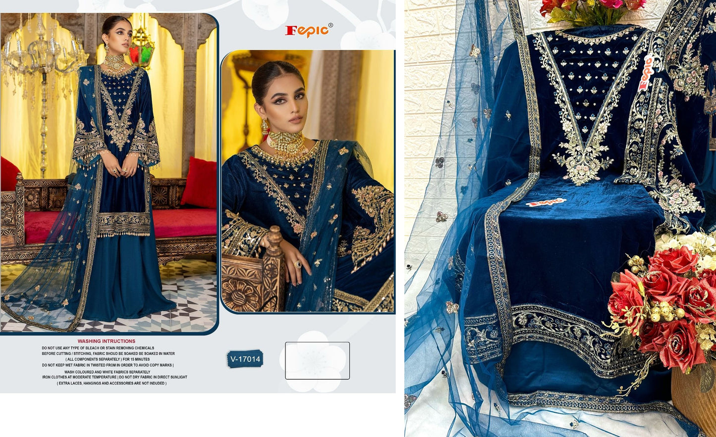17014 Rosemeen Fepic Pakistani Salwar Suits