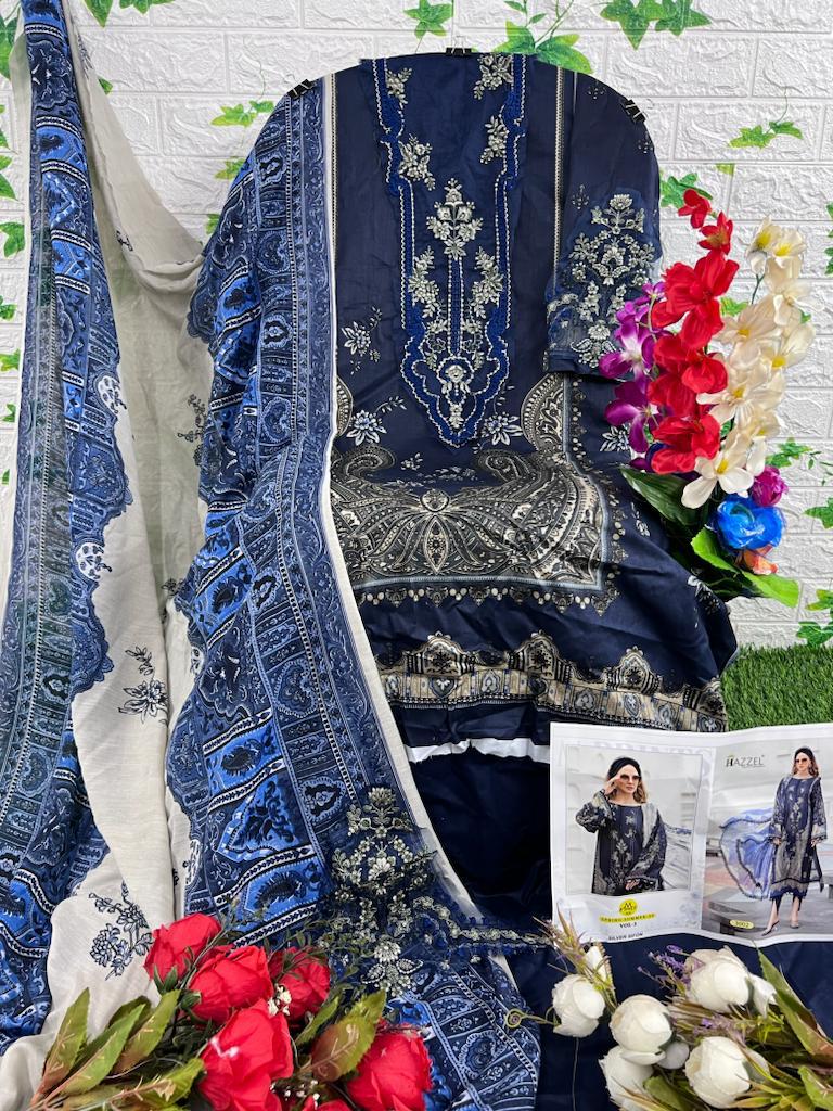 146 Hazzel Embroidered Pakistani Salwar Suits