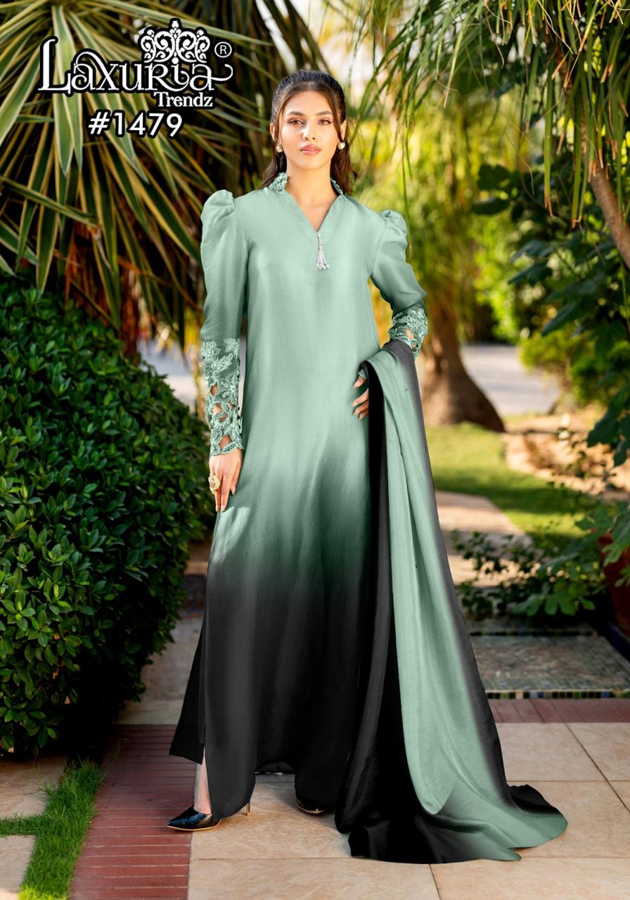 1479 Laxuria Trendz Georgette Pakistani Readymade Suits