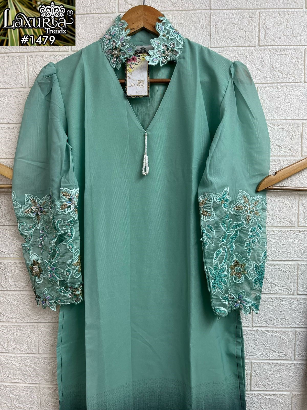 1479 Laxuria Trendz Georgette Pakistani Readymade Suits