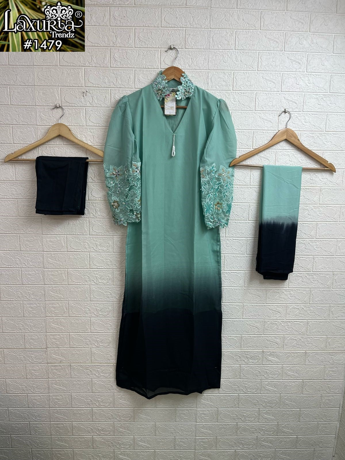 1479 Laxuria Trendz Georgette Pakistani Readymade Suits