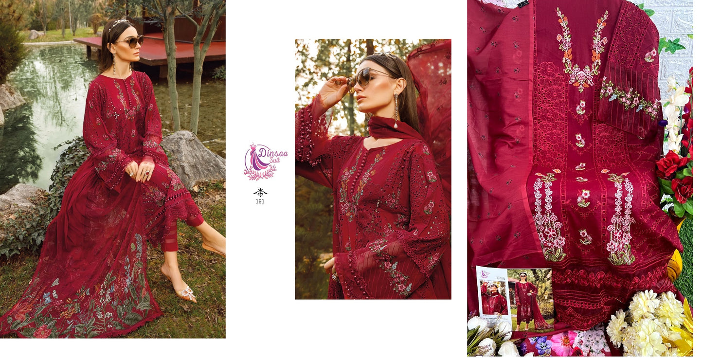 191 Dinsaa Suit Pakistani Salwar Suits