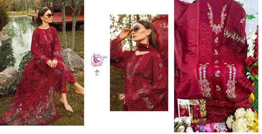 191 Dinsaa Suit Pakistani Salwar Suits