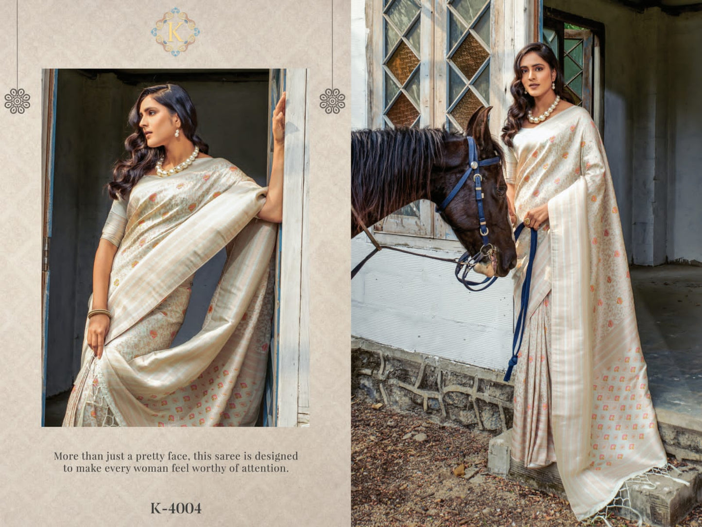 4004 Sangria Kira Sarees