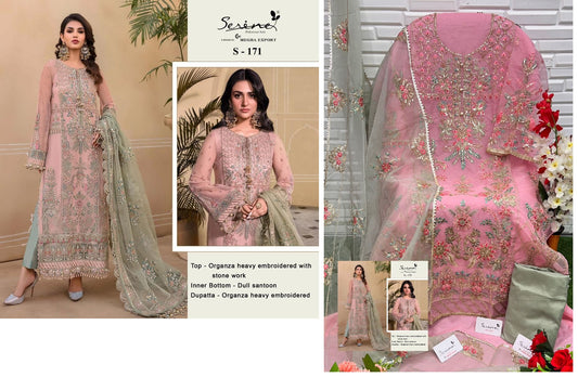 S-171 Serine Pakistani Salwar Suits