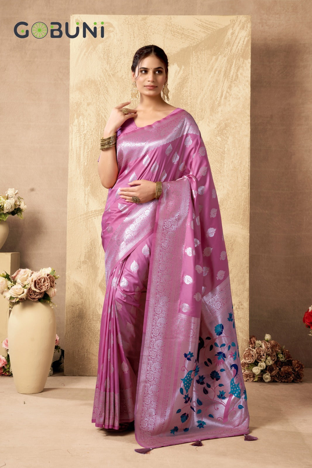 1501 Shagun Gobuni Silk Sarees
