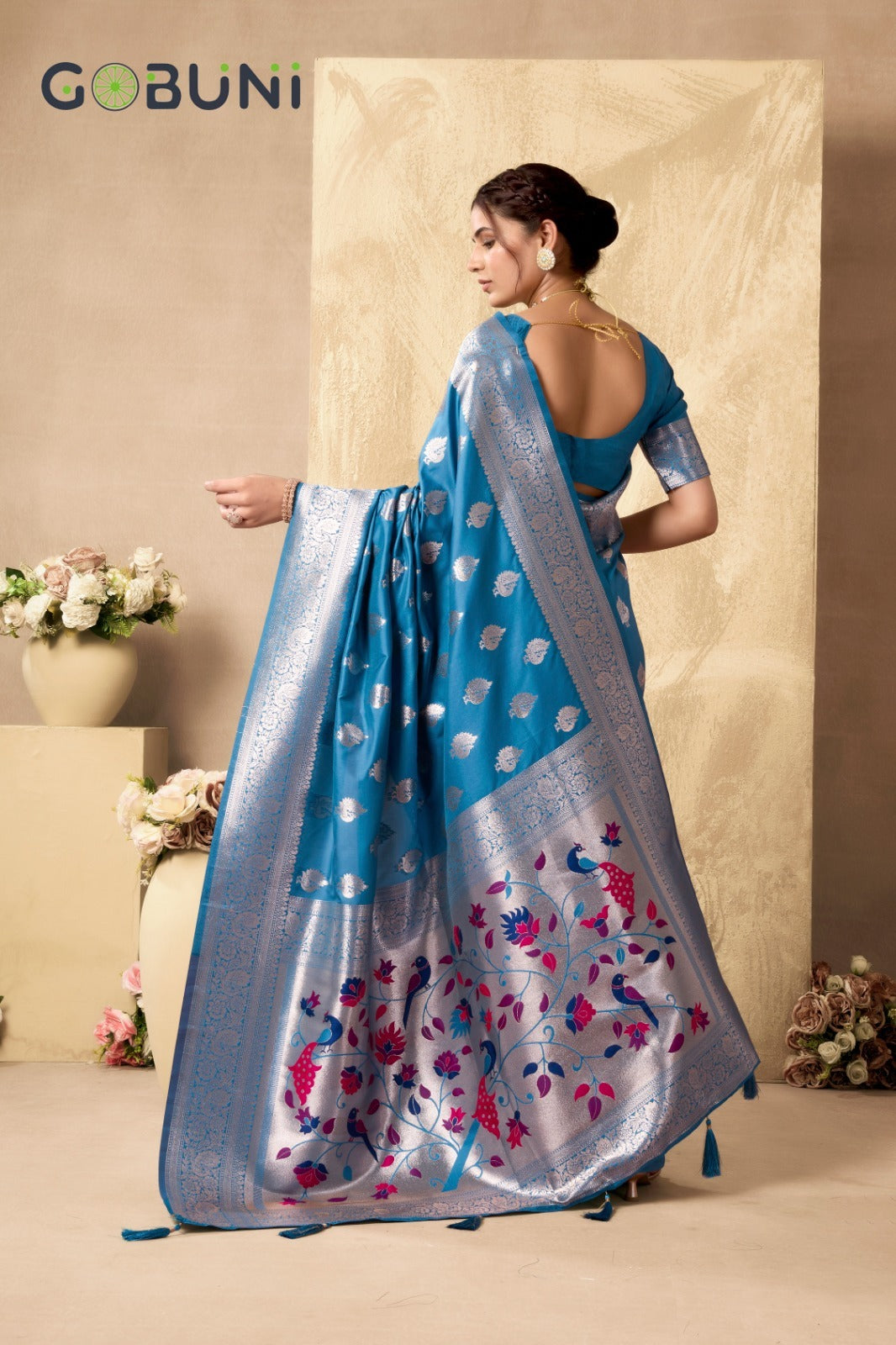 1502 Shagun Gobuni Silk Sarees