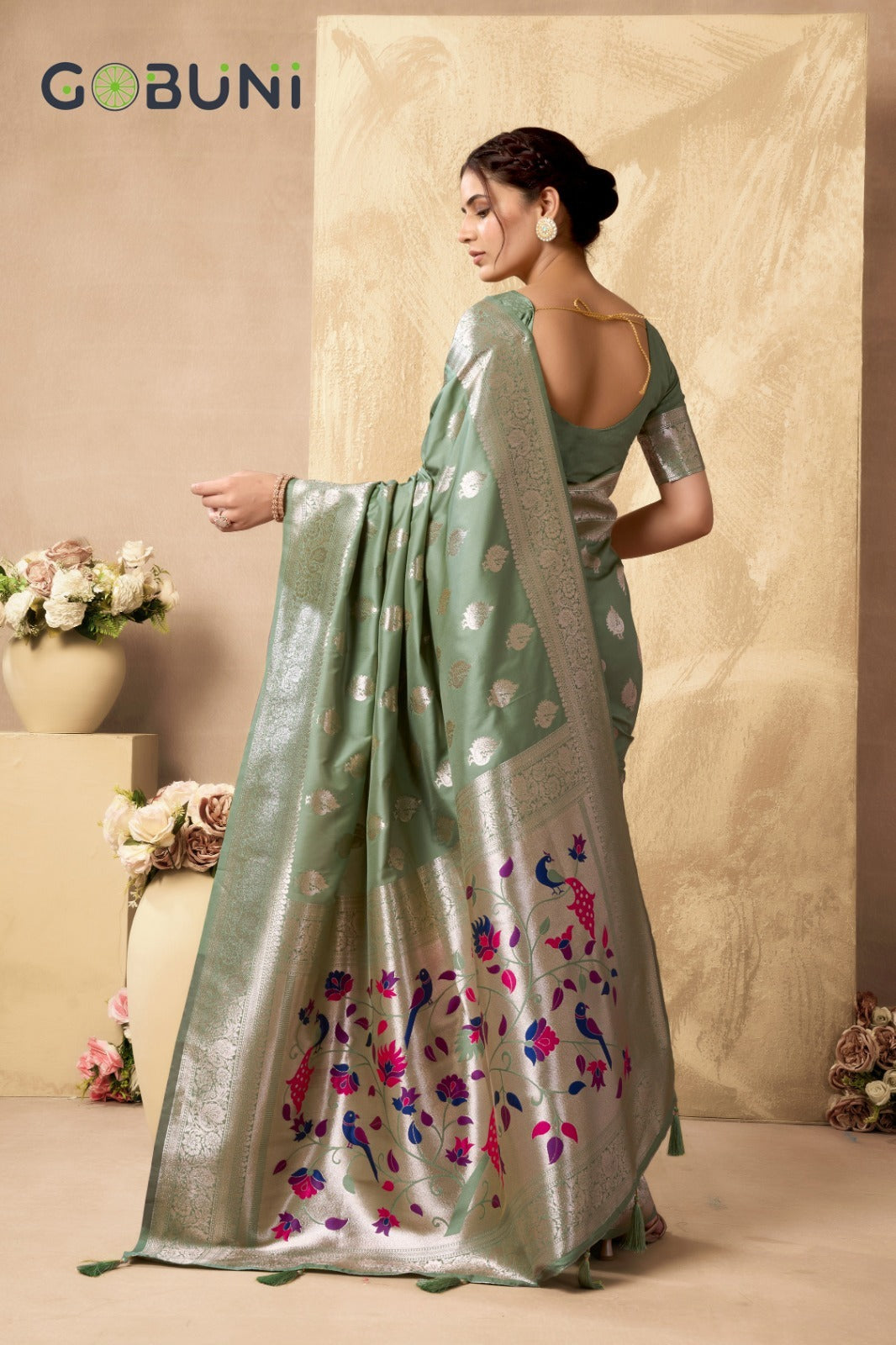 1503 Shagun Gobuni Silk Sarees