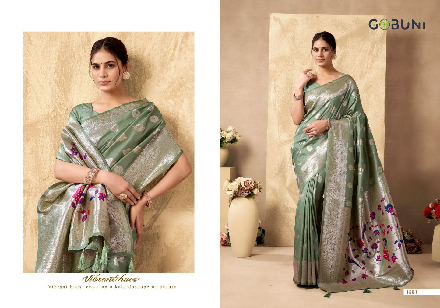 1503 Shagun Gobuni Silk Sarees